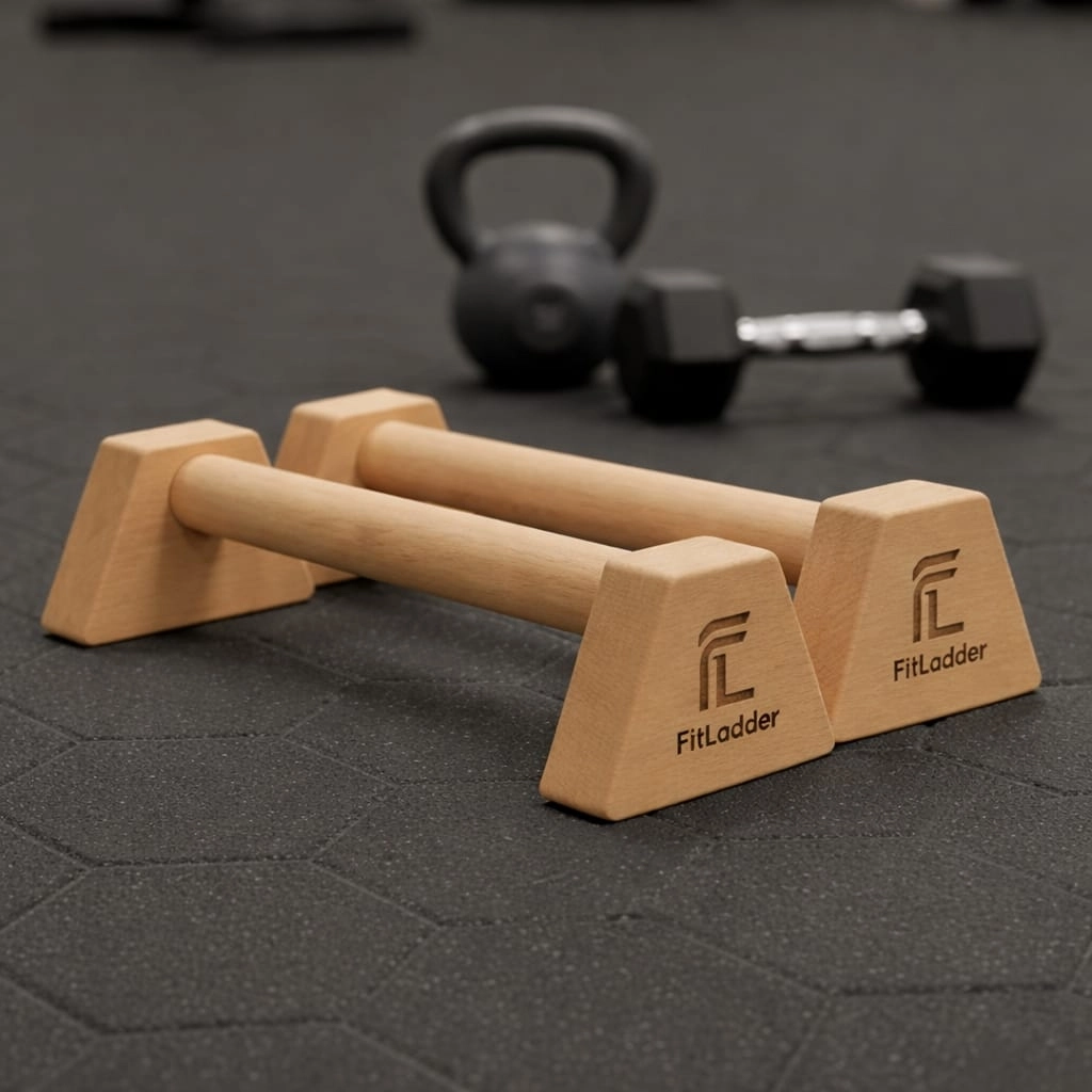 Ahşap Şınav Barı (Push Up Bar) – Kaymaz ve Dayanıklı Paralel Bar