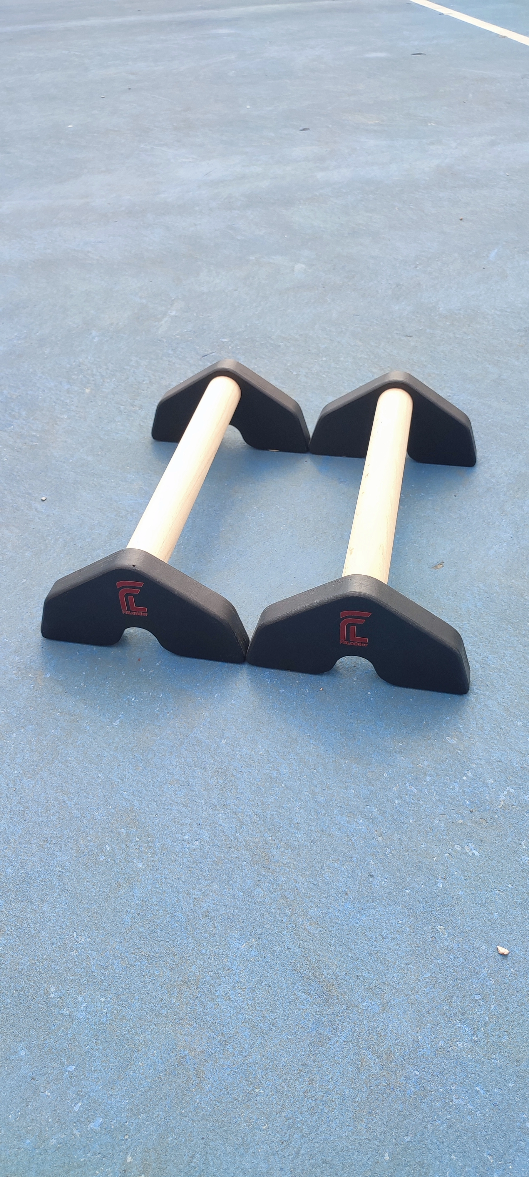 Ahşap Şınav Barı (Push Up Bar) – Kaymaz ve Dayanıklı Paralel Bar