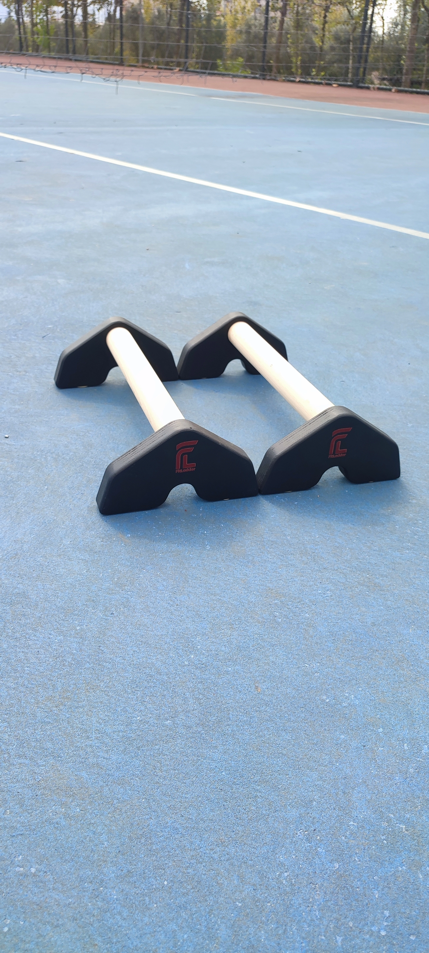 Ahşap Şınav Barı (Push Up Bar) – Kaymaz ve Dayanıklı Paralel Bar