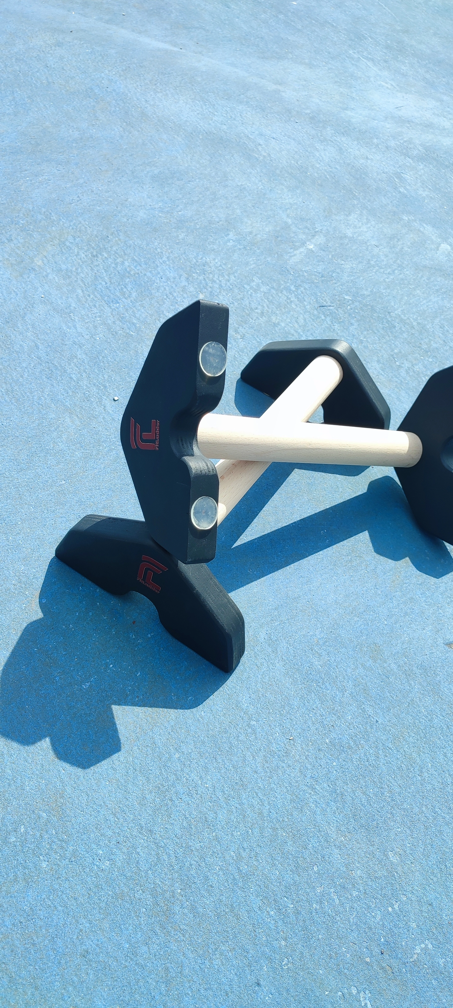 Ahşap Şınav Barı (Push Up Bar) – Kaymaz ve Dayanıklı Paralel Bar