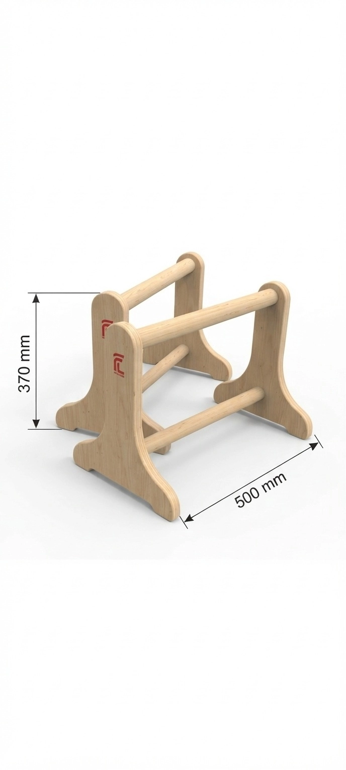 Yüksek Ahşap Push Up Bar – Dayanıklı Paralel Bar - Yüksek Şınav Barı